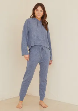 Bella Dahl - Pocket Jogger in Heather Stonewash Blue