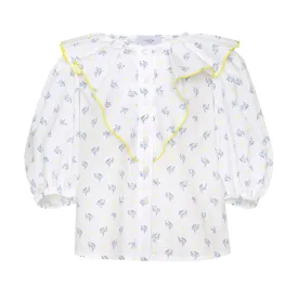 Cotton Blouse Pearl White