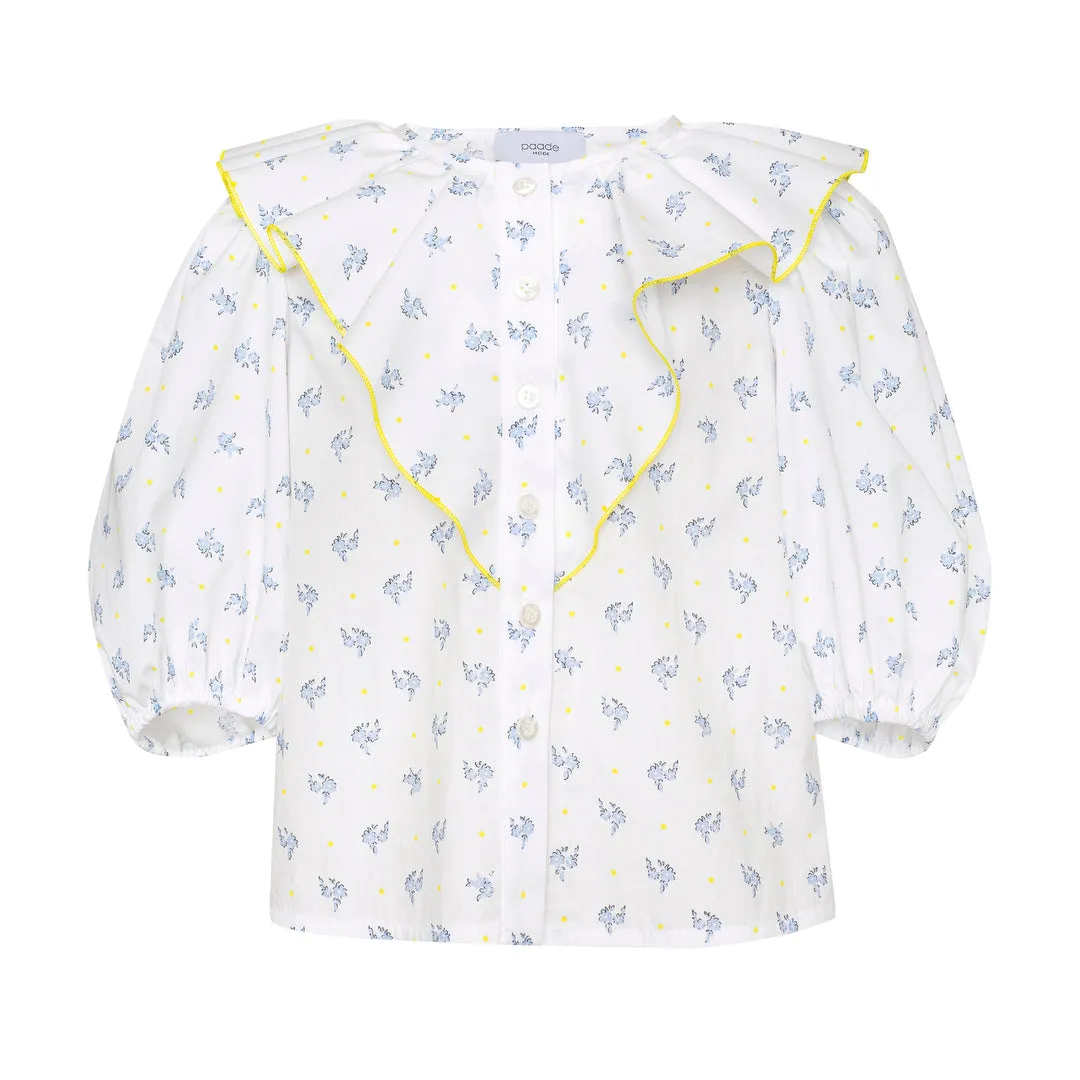 Cotton Blouse Pearl White