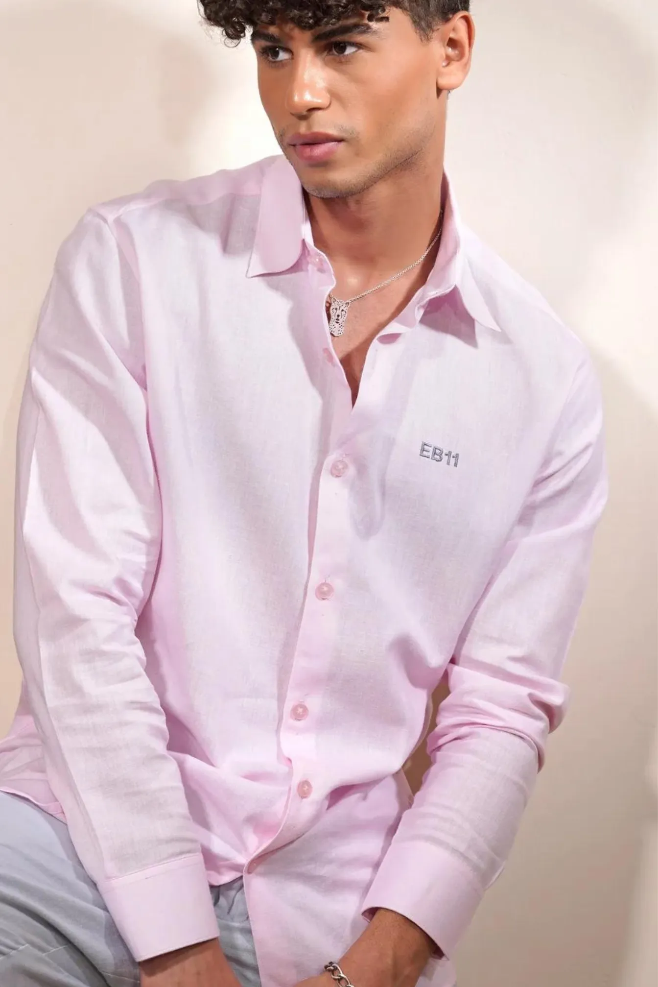 Cotton Candy - Linen Shirt