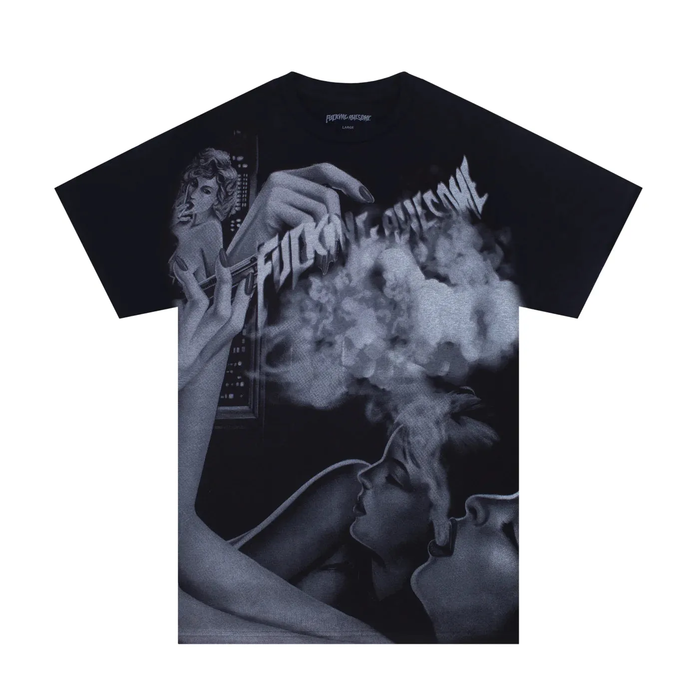 FA Awesome Smoke T Shirt Black