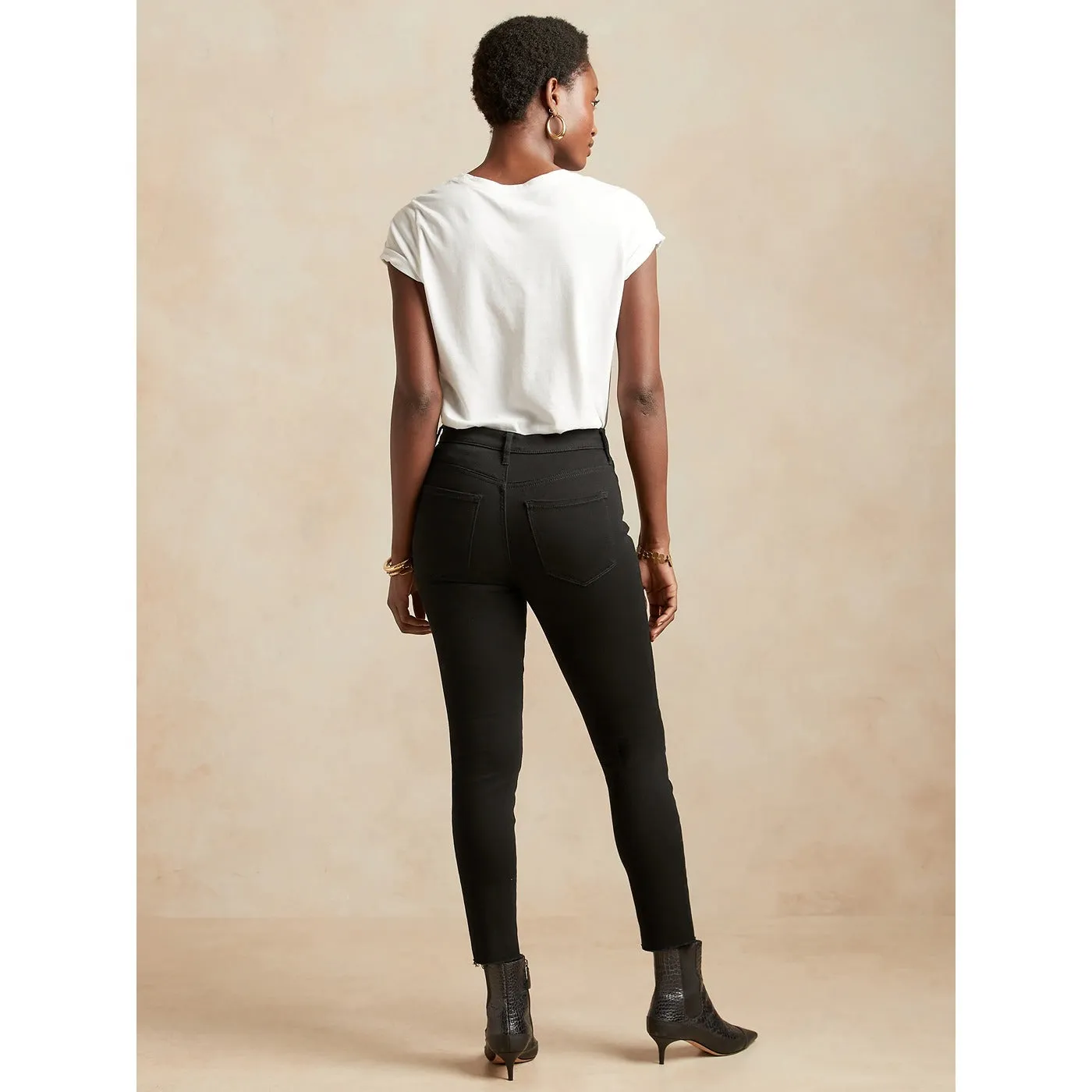 GP High Rise Skinny Black Jeans