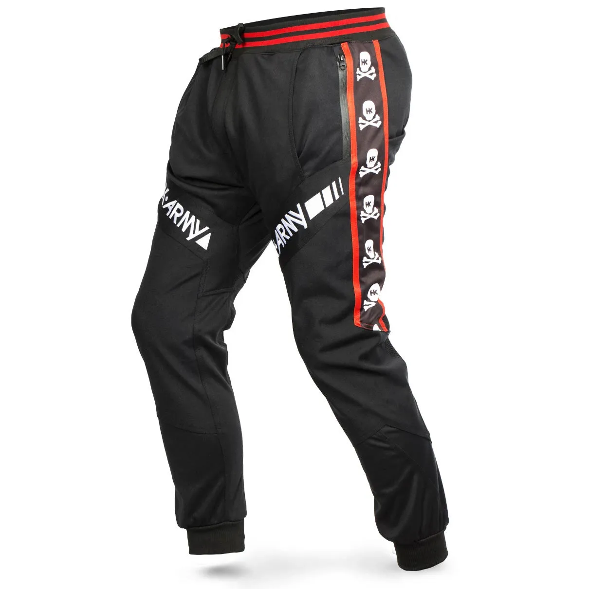 HK Army TRK Jogger Pants Skulls Red