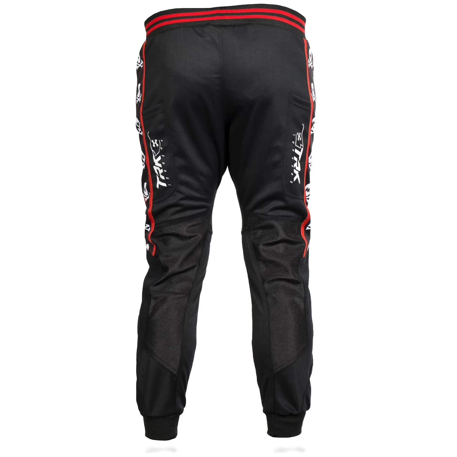 HK Army TRK Jogger Pants Skulls Red