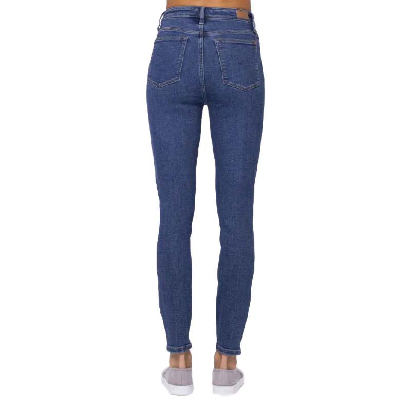 Judy Blue Womens Stone Wash Skinny Jeans