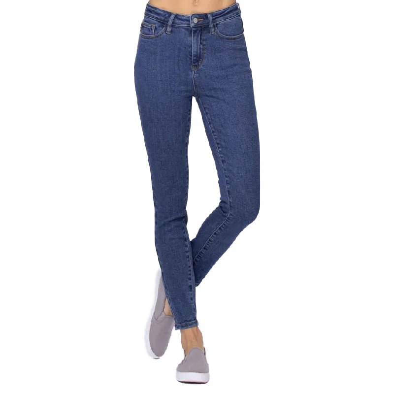 Judy Blue Womens Stone Wash Skinny Jeans