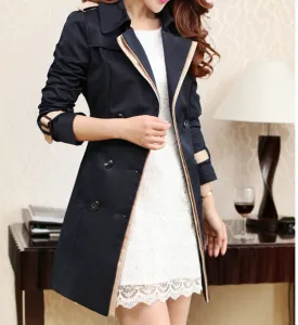 Ladies Autumn Winter Trench Coat