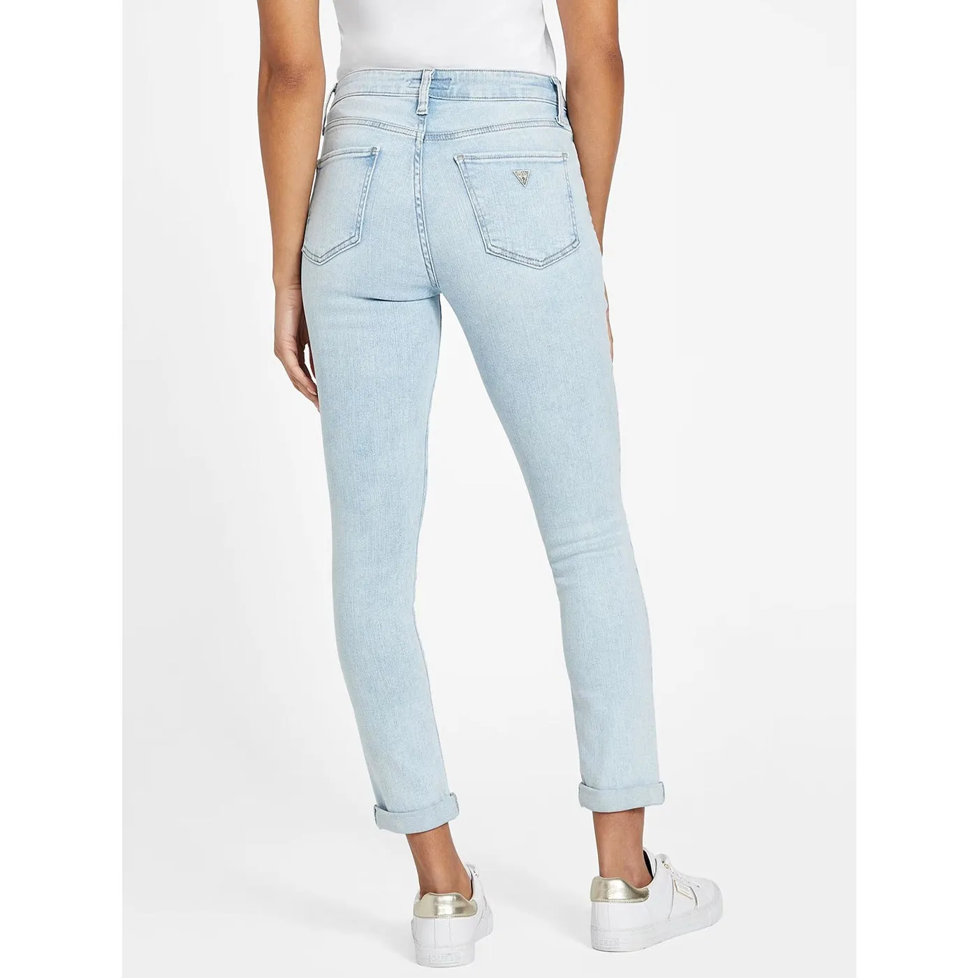 Light Blue Skinny Ripped Jeans