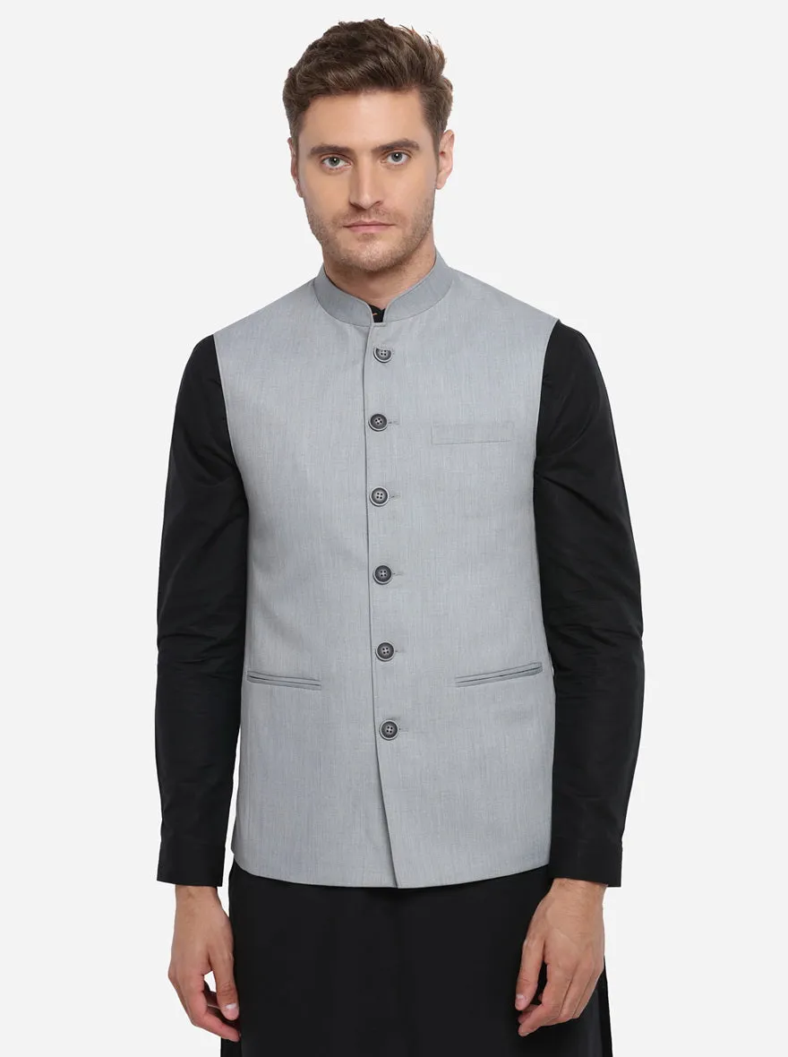 Light Grey Modi Jacket | JadeBlue