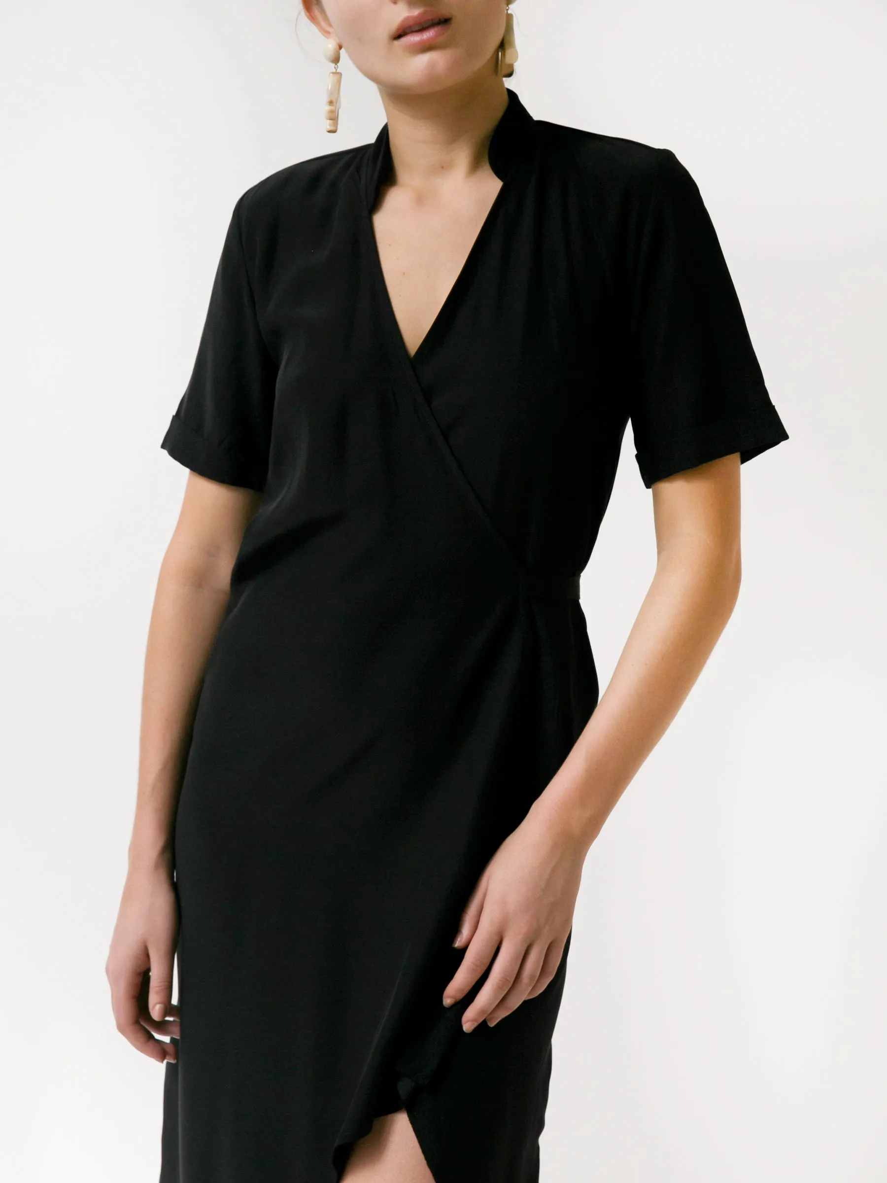 Margeaux Midi Wrap Dress