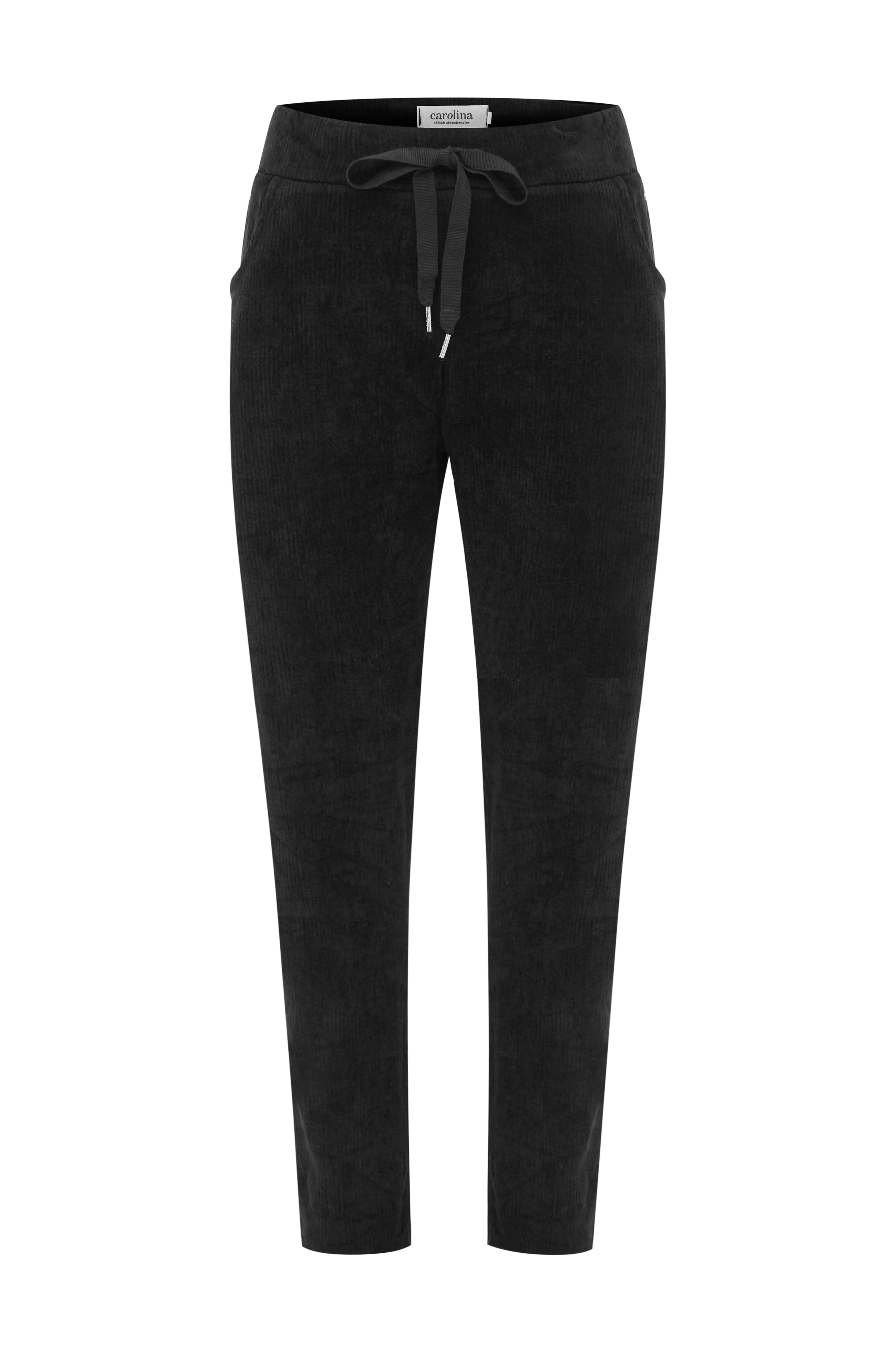 Maricela Corduroy Jogger Black