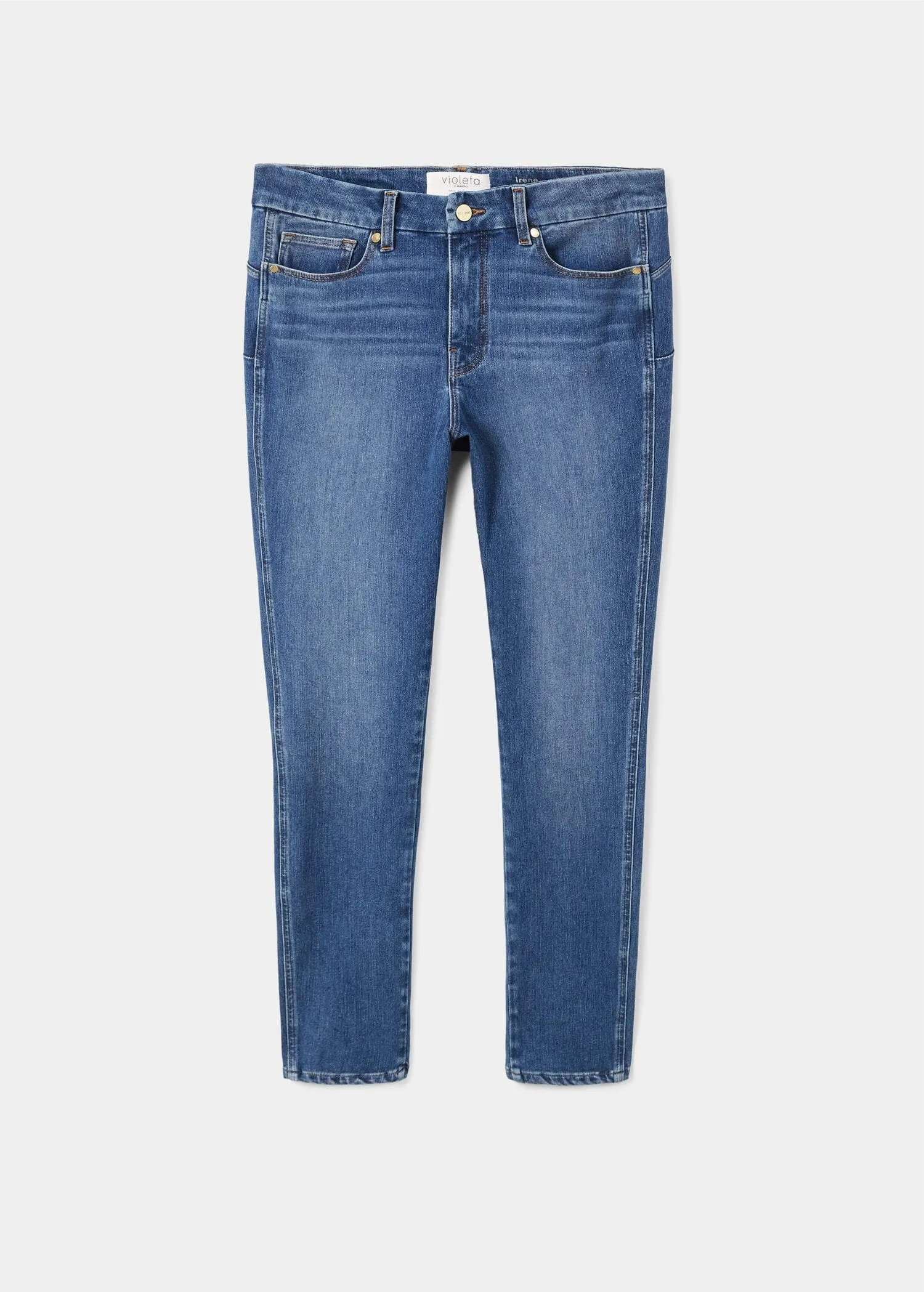 MNG Push-up Irene Mid-waist jeans