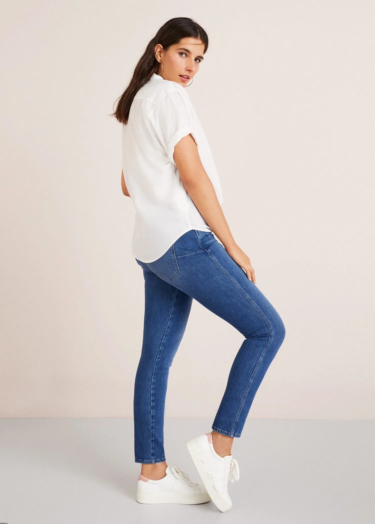 MNG Push-up Irene Mid-waist jeans