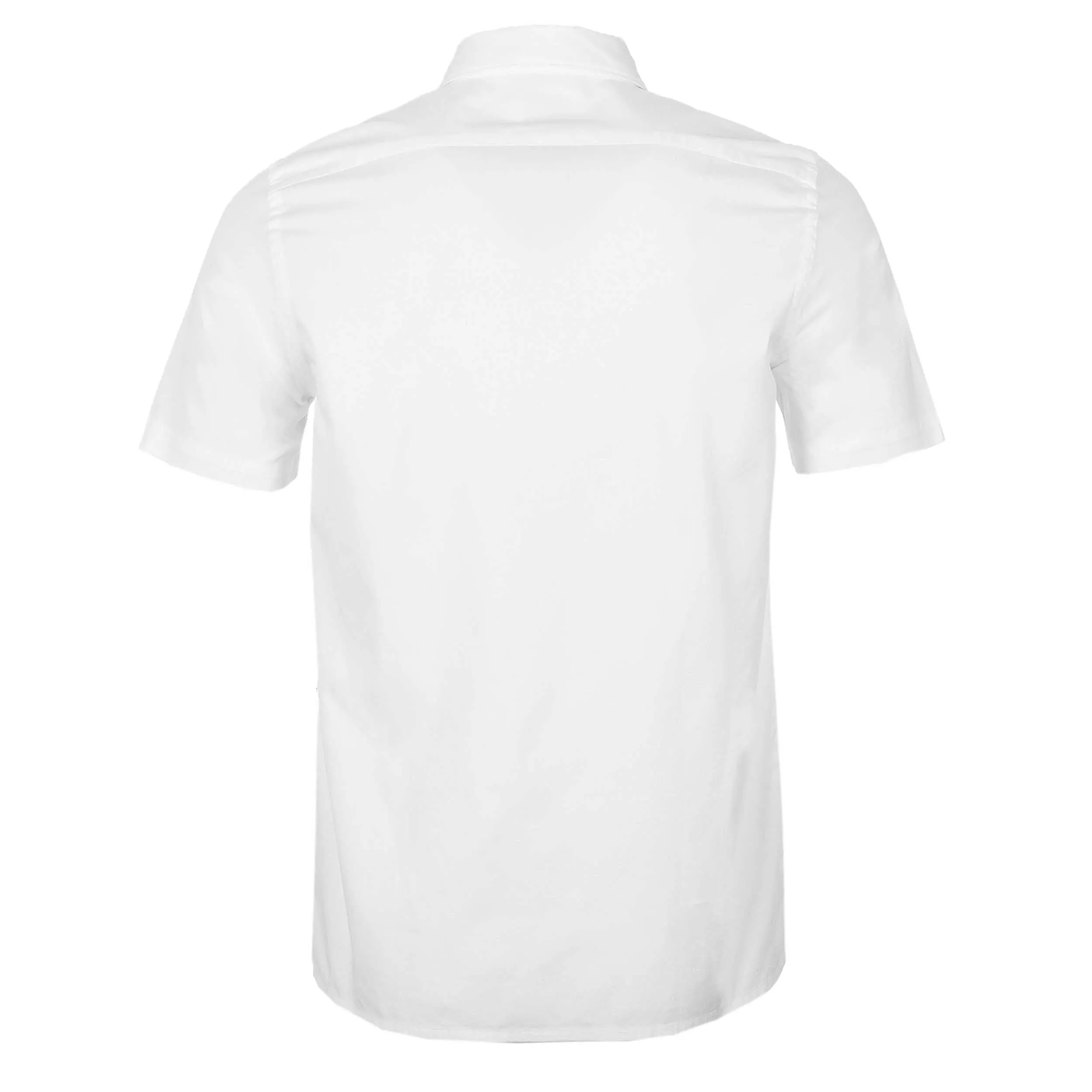 Paul Smith Casual Fit Zeb Badge SS Shirt in White