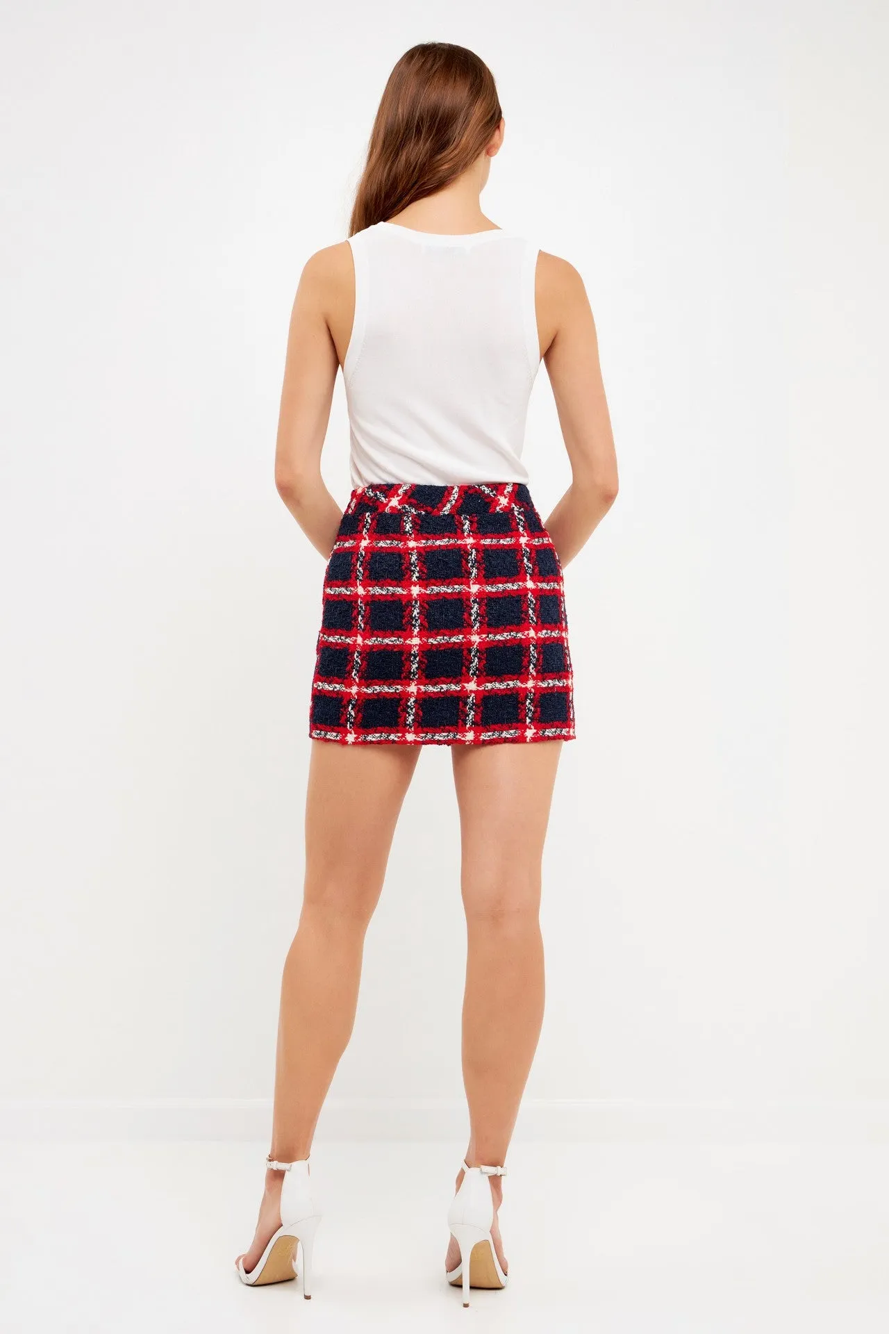 Plaid Mini Skirt