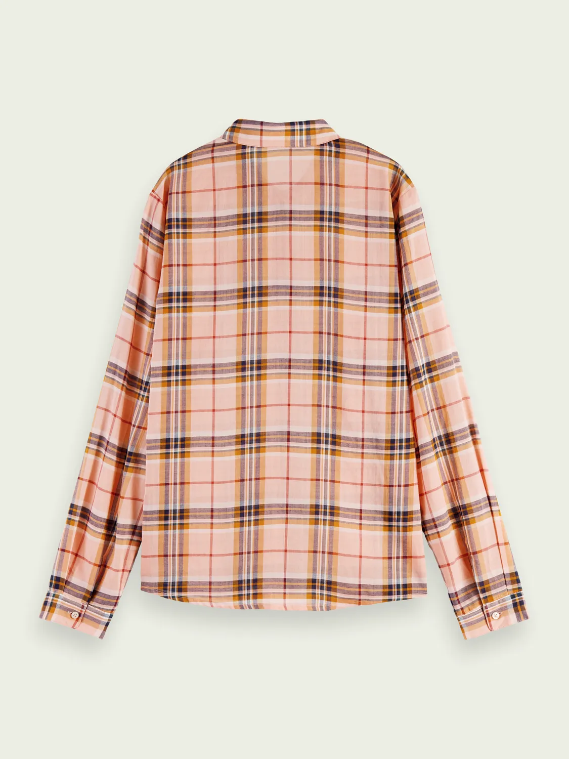 Plaid relaxed shirt