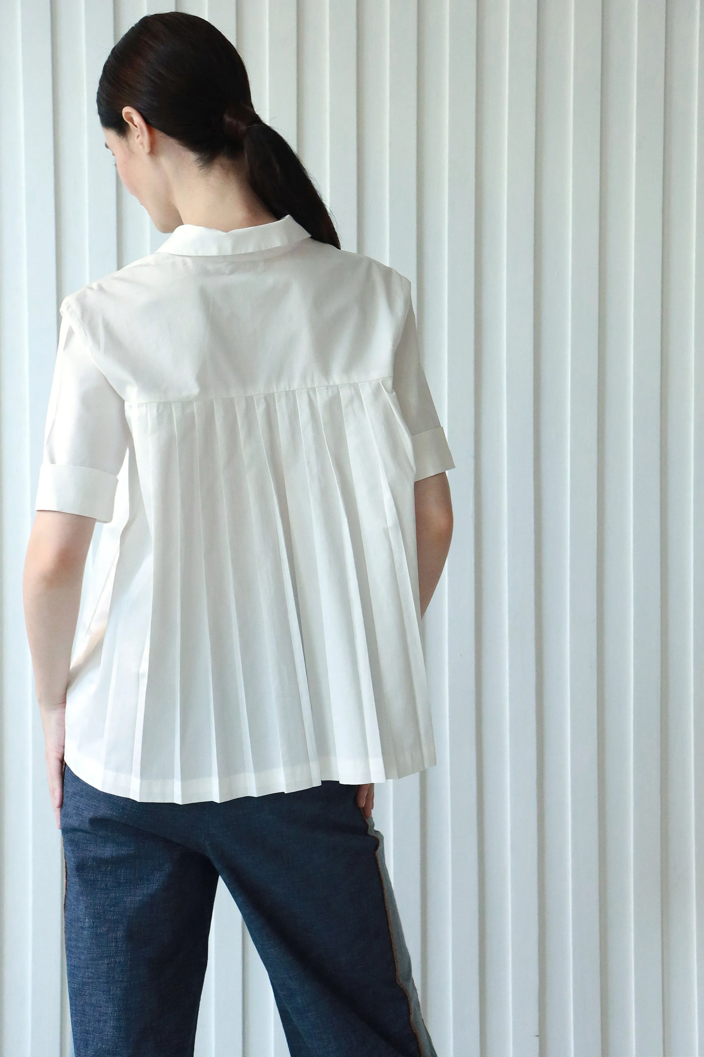 Priscilla Poplin Blouse