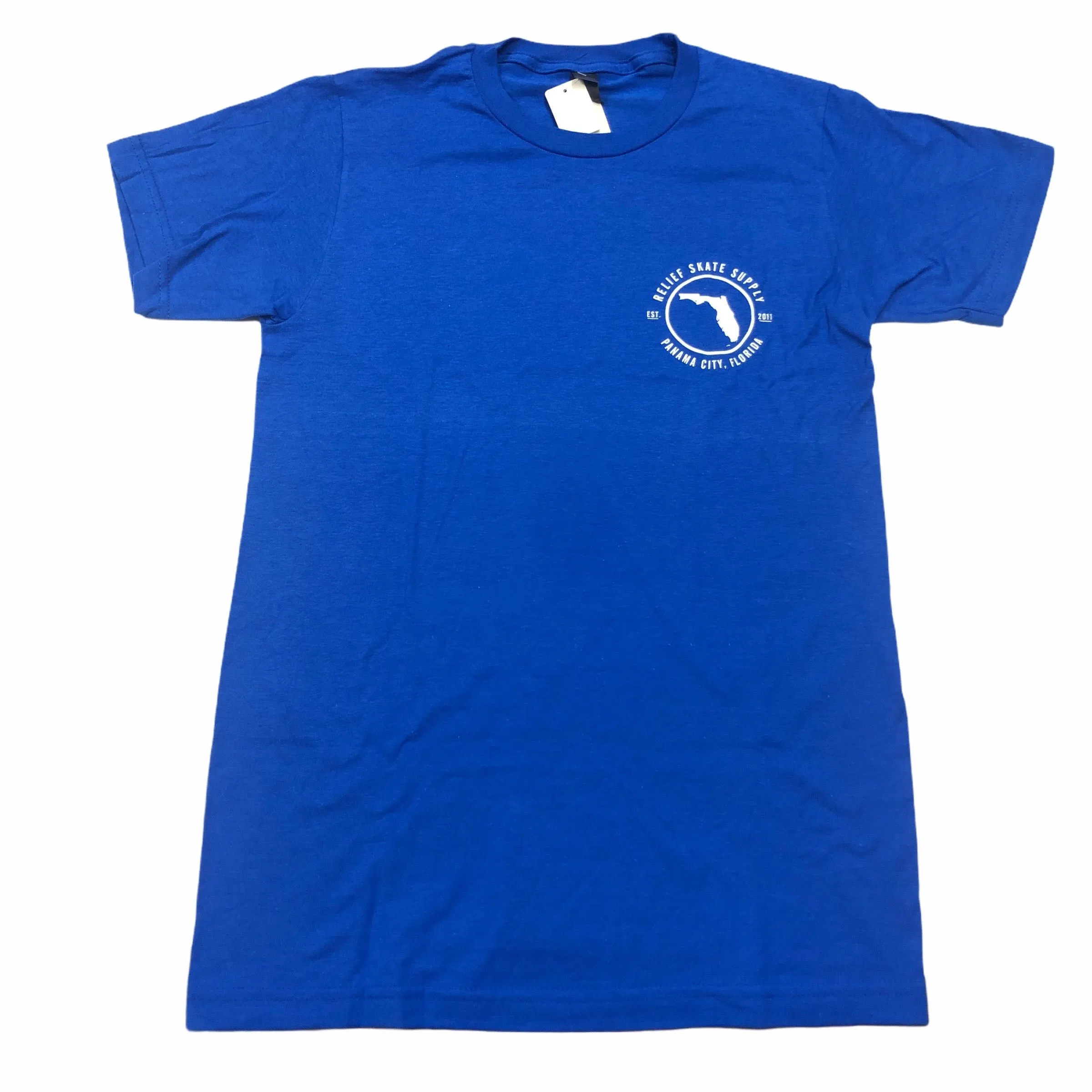 RELIEF FLORIDA T SHIRT ROYAL