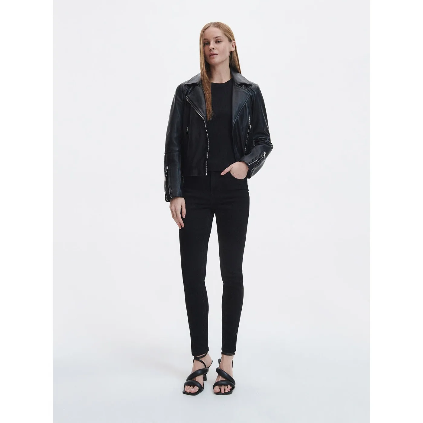 Rsvd Black Slim Skinny Jeans