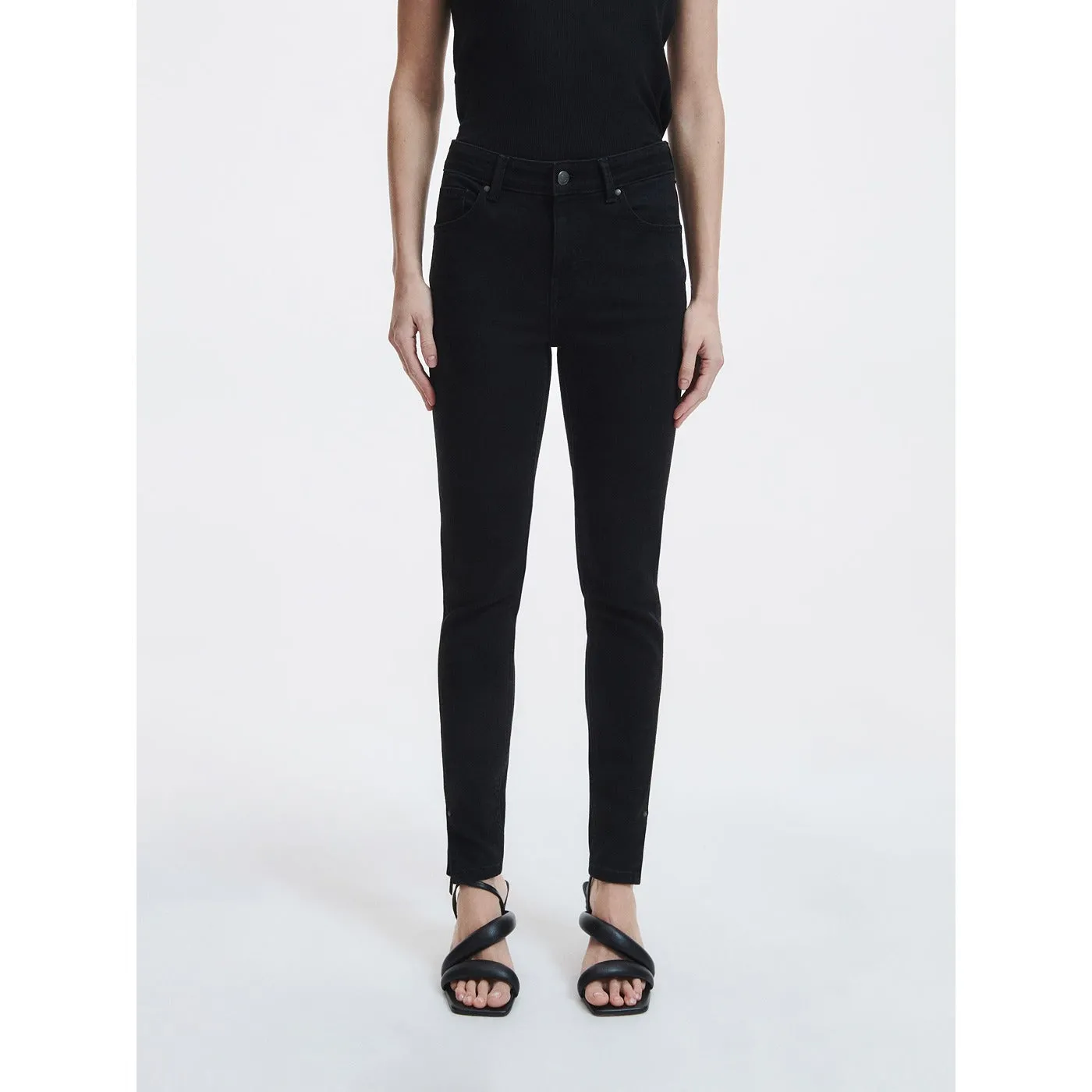 Rsvd Black Slim Skinny Jeans