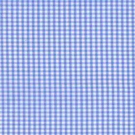 Sky Blue and White Twill Check Classic Custom Shirt 100c 70*70 Saq1125