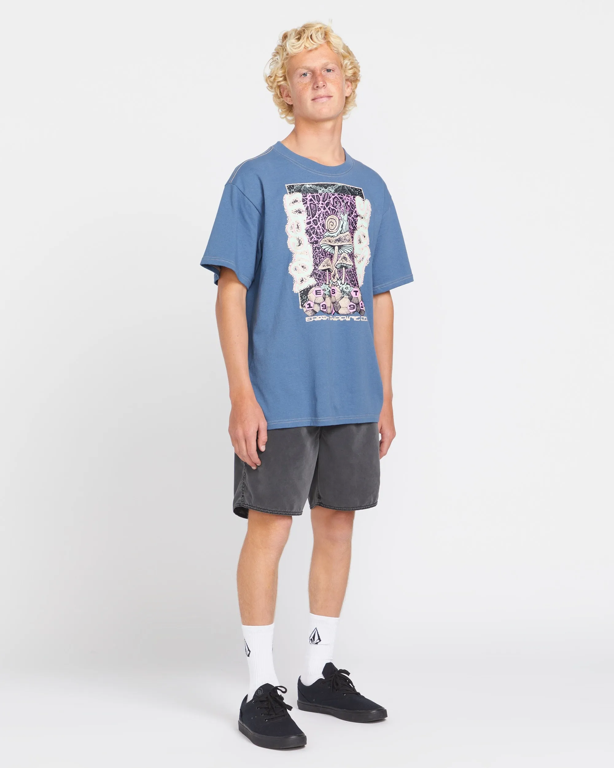 Splarg Short Sleeve Tee - Blueberry