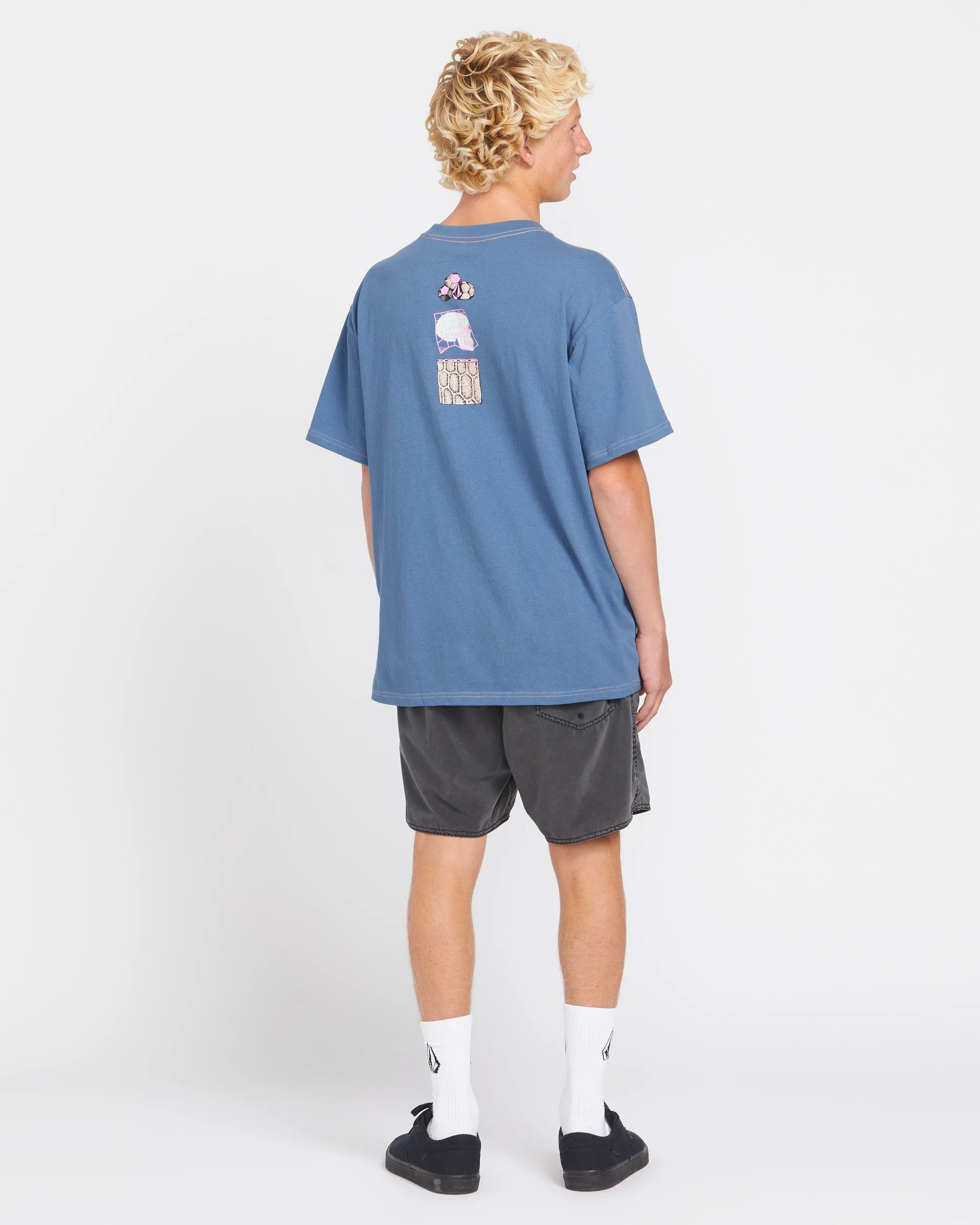 Splarg Short Sleeve Tee - Blueberry