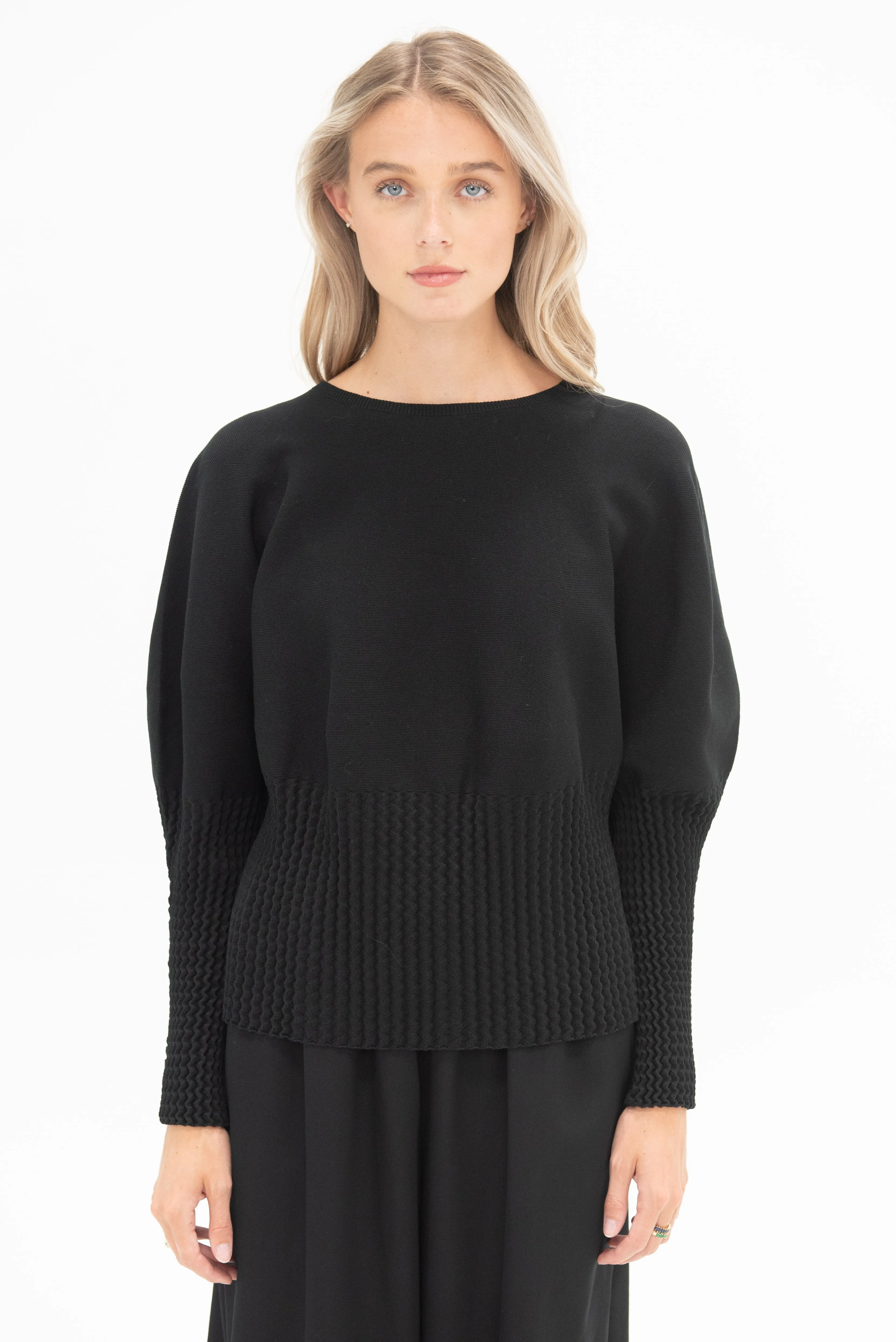 Squeeze Top, Black