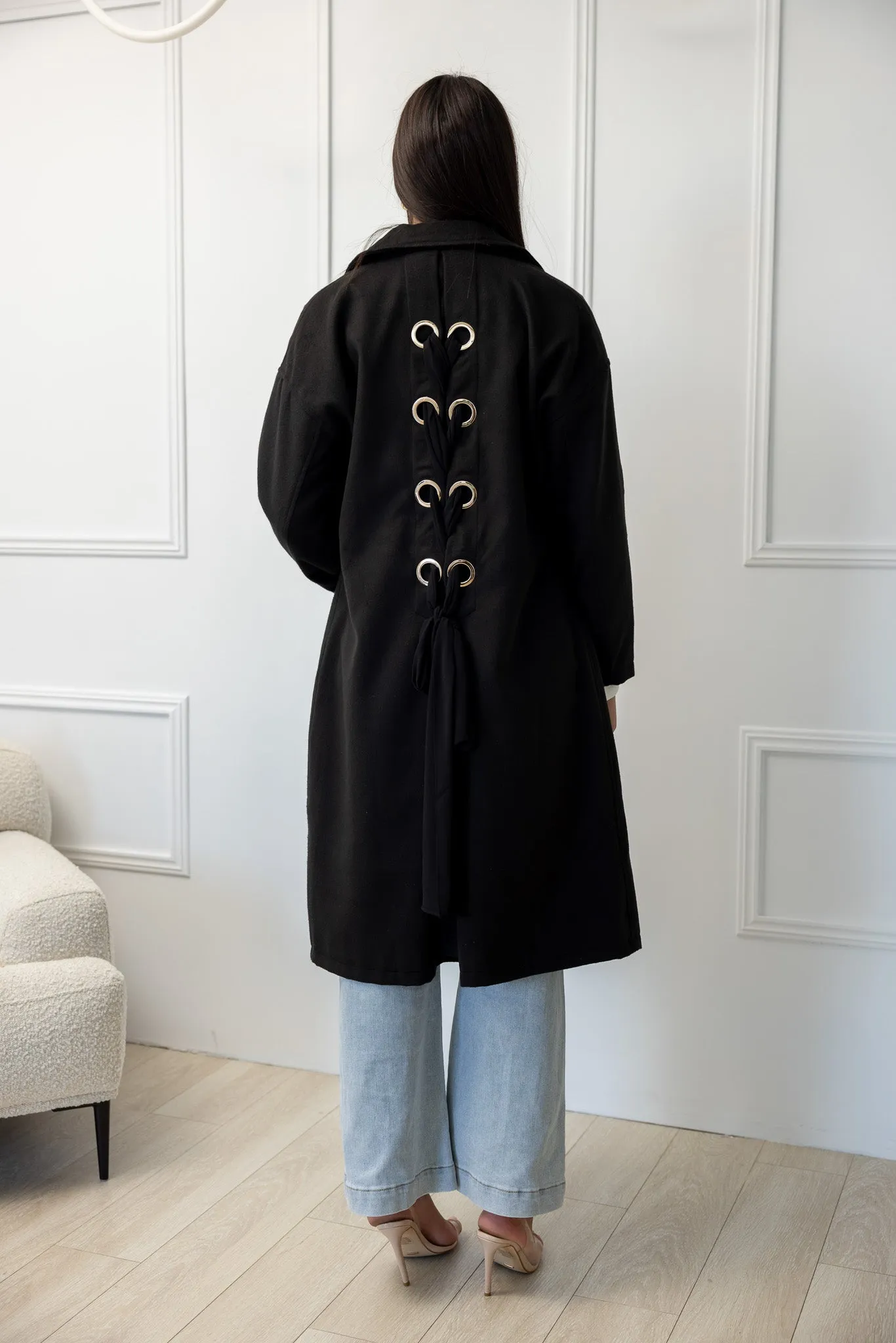 The Crescent Ladonna Trench Coat