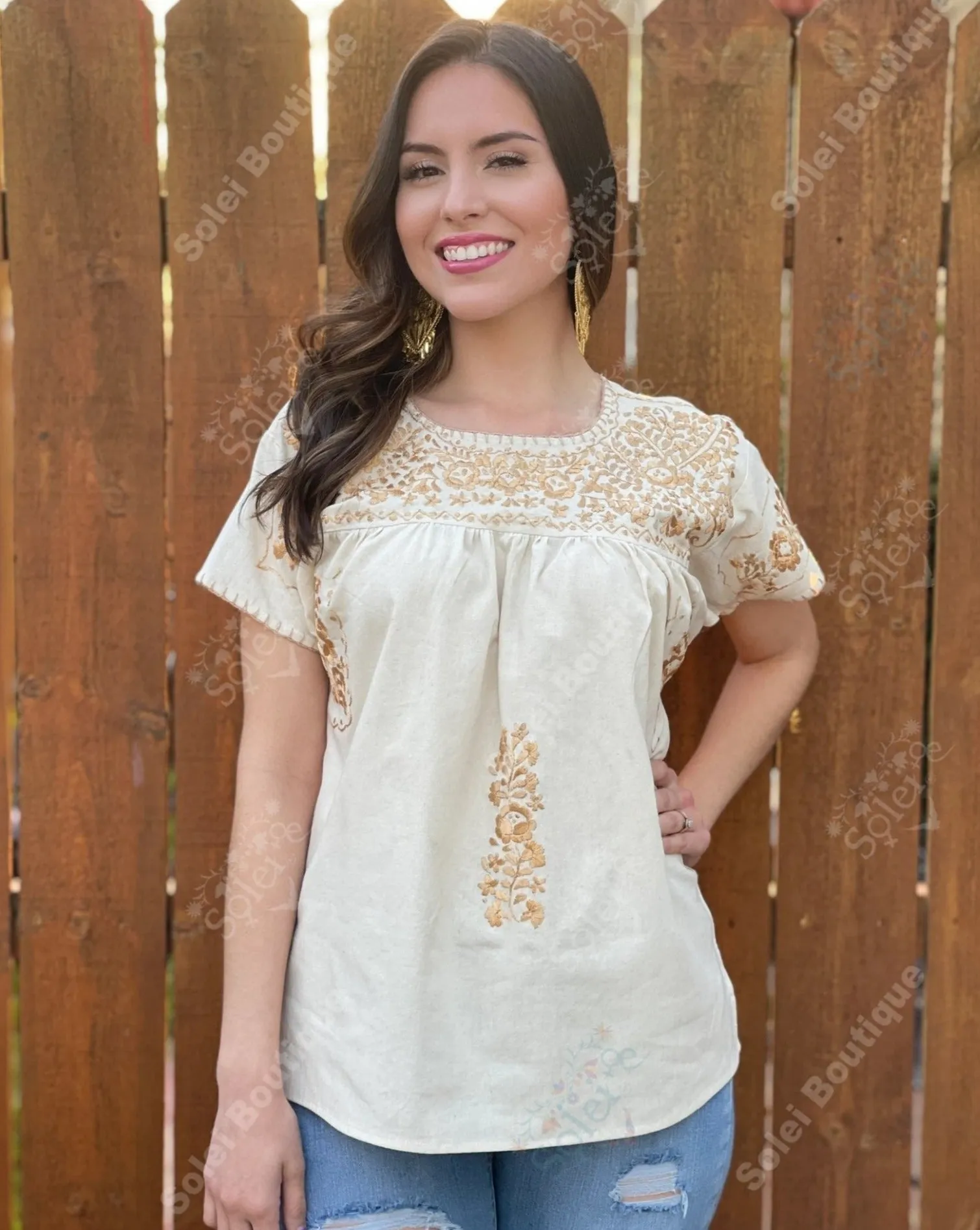 Toña Dorada Blouse