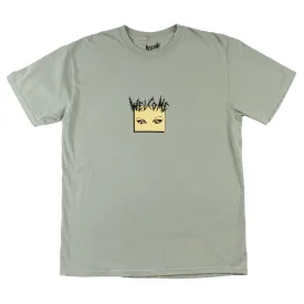 WELCOME MACE GARMENT-DYED TEE SAGE